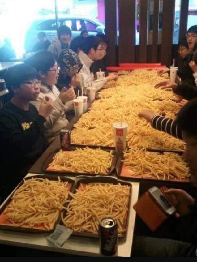Got enough fries?