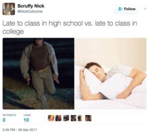 High School vs. Collage