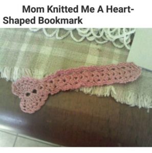 Heart Shaped Bookmark